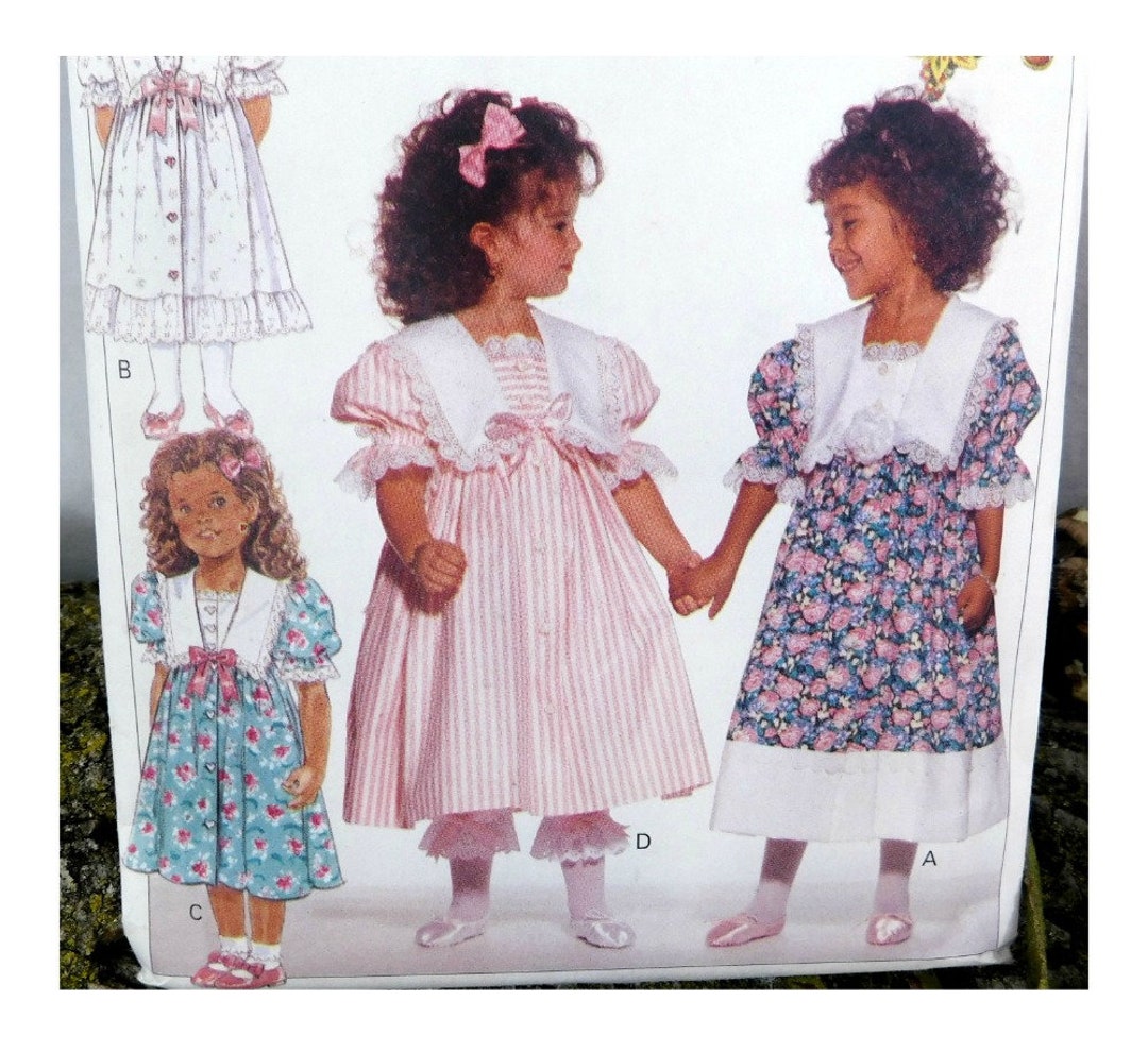Pantaloons Patterns Dress pattern girl pantaloons pattern girl Butterick 3272 size 2. 3. 4 ...
