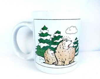 Vintage Christmas coffee cup - Novelty coffee Mug- Hot cocoa mug -Holiday Decoration -Table Décor -Holiday Keepsake collectable -# 28