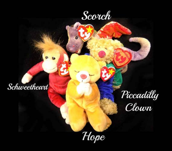 piccadilly beanie baby value