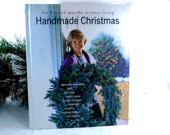 Christmas how to book - Handmade Christmas Book -Christmas craft patterns - homemade Christmas projects - 1995 craft pattern book -#7