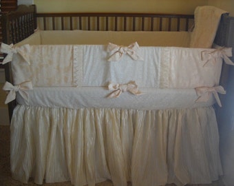 Eyelet Crib Bedding Etsy