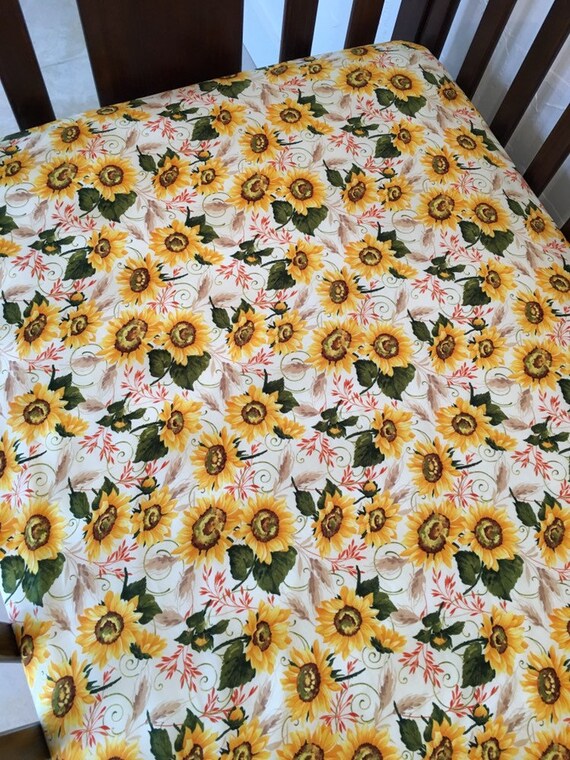 sunflower crib sheets