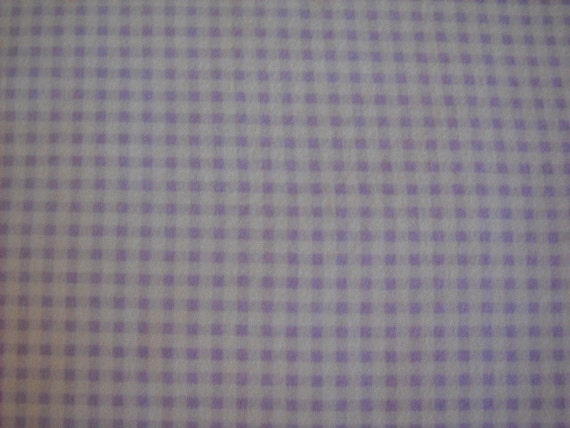 blue gingham crib sheet