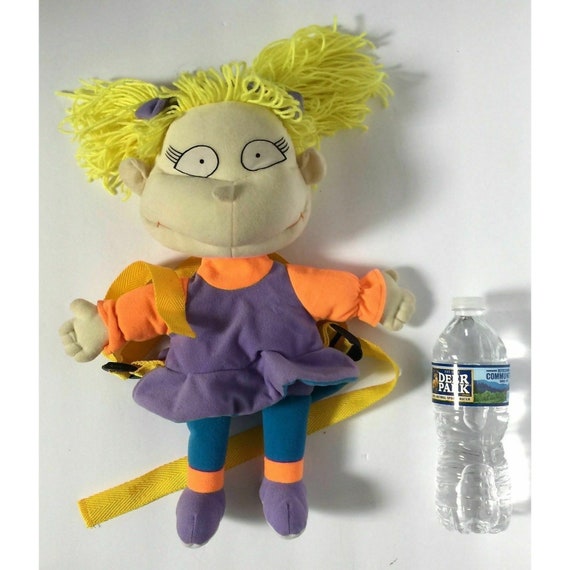 VTG Vintage 1990s Rugrats Angelica Houston Plush Doll  display picture 2