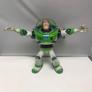 Buzz Lightyear Ultimate Talking Action Figure - Vintage 90s Toy Story - Tested & Working 12"