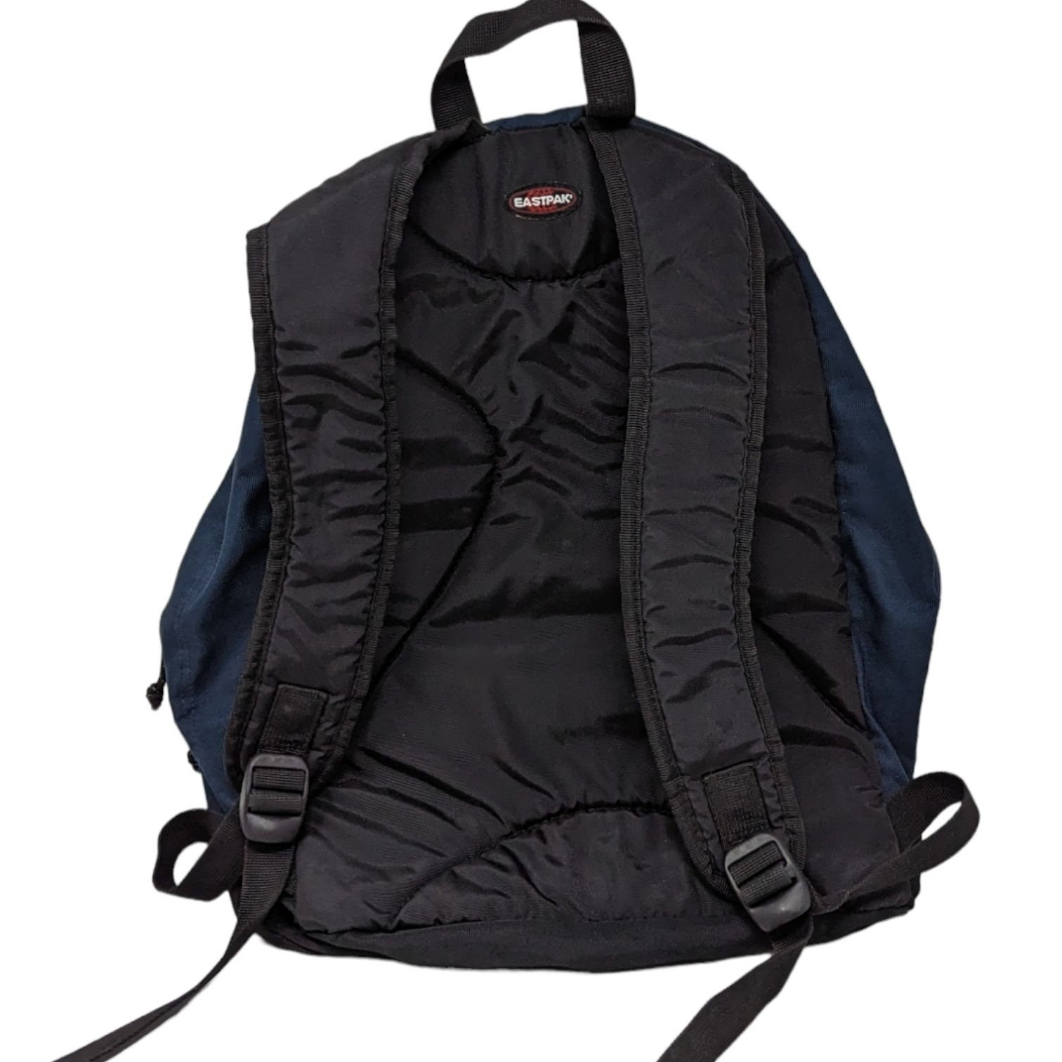 Vintage Y2K 1990s Eastpak Navy Blue Travel School Backpack Vintage Y2K 1990s Eastpak Navy Blue Travel School Backpack