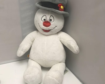 BAB Bygg en björn Vit Frosty Snögubben Plysch Gosedjursdocka 14"