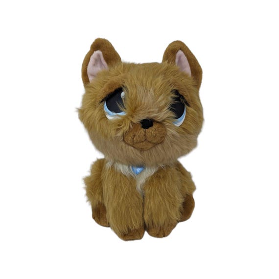 Rescue Pets Pomeranian Brown Puppy Dog Plush Stuffed Animal Toy