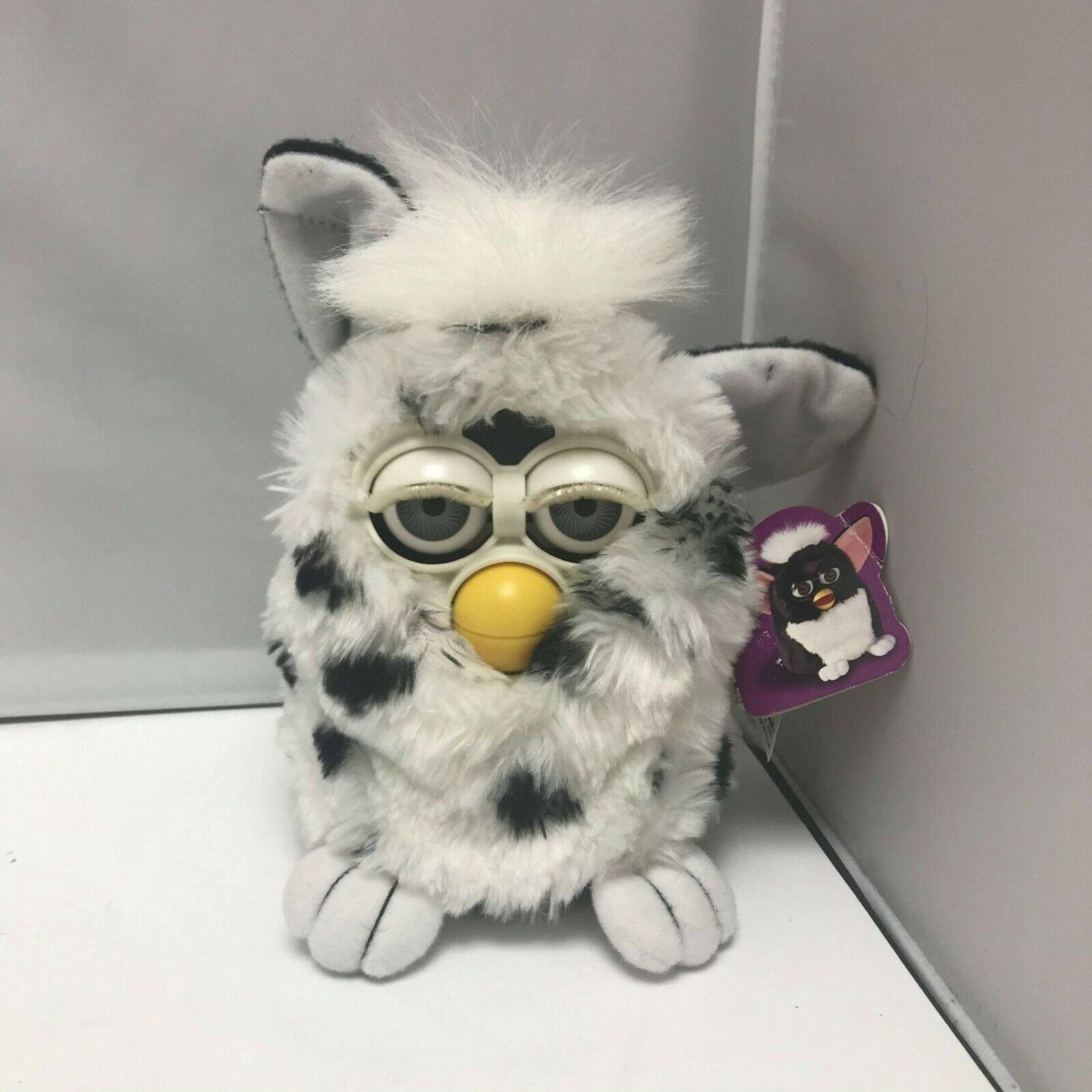 ファービー 98年もの フィギュア 1998 VTG Tiger Electronics Furby Snow Leopard Dalmatian