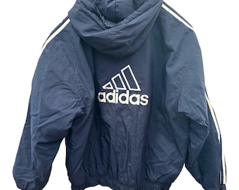 Vintage Adidas Originals Pink White Zip up Jacket / Trefoil