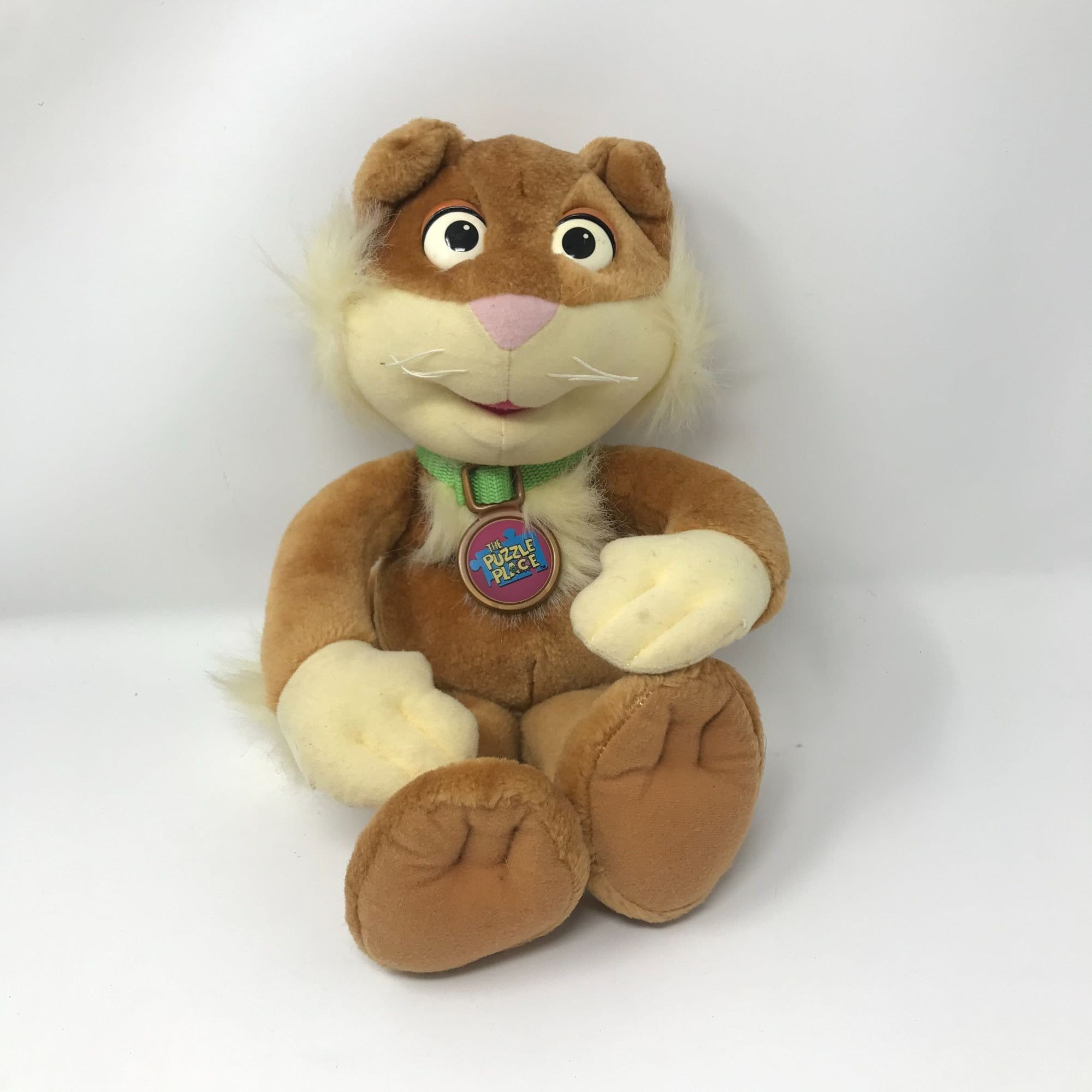 VTG 1998 Mattel Nickelodeon CatDog Pull & Pose Slinky Plush Stuffed Animal  Toy