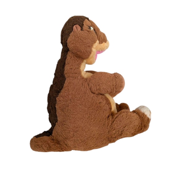 Vintage 1990s Large Land Before Time Littlefoot Brown Dinosaur