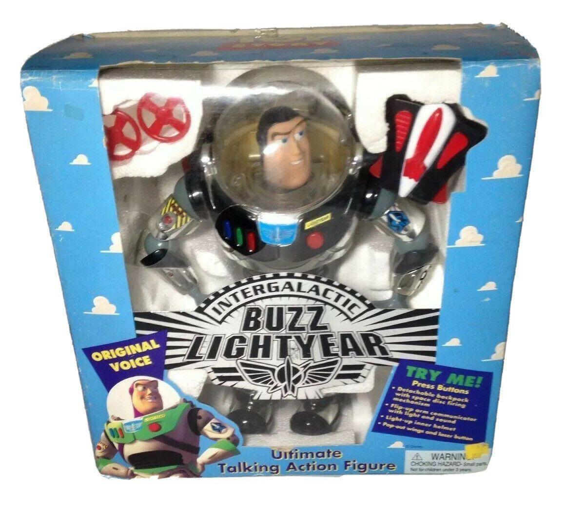 1995 Intergalactic Buzz Lightyear, Toy Story Vintage Toys, in Original Box and Fully Working Condition, Silver Chrome Finish - Etsy 1995 Intergalactic Buzz Lightyear, Toy Story Vintage Toys, in Original Box and Fully Working Condition, Silver Chrome Finish - Etsy