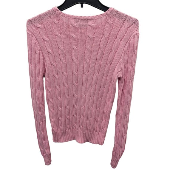 ヴィンテージ ポロ ラルフローレン ピンク ピマコットン クルーネック