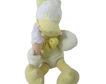 Disney Donald Duck with Ice Cream Cone Yellow Plush Stuffed Animal Soft Toy 17"