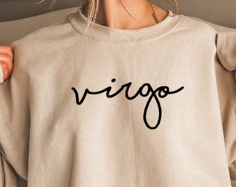 Virgo Zodiac Sweatshirt: Star Sign Birthday Jumper