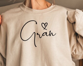 Gran Sweatshirt, Cosy Grandma Jumper, Mother's Day Gift
