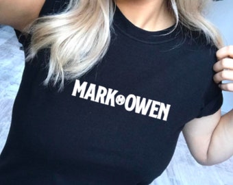 Mark Owen T-Shirt: Take That Logo Merchandise