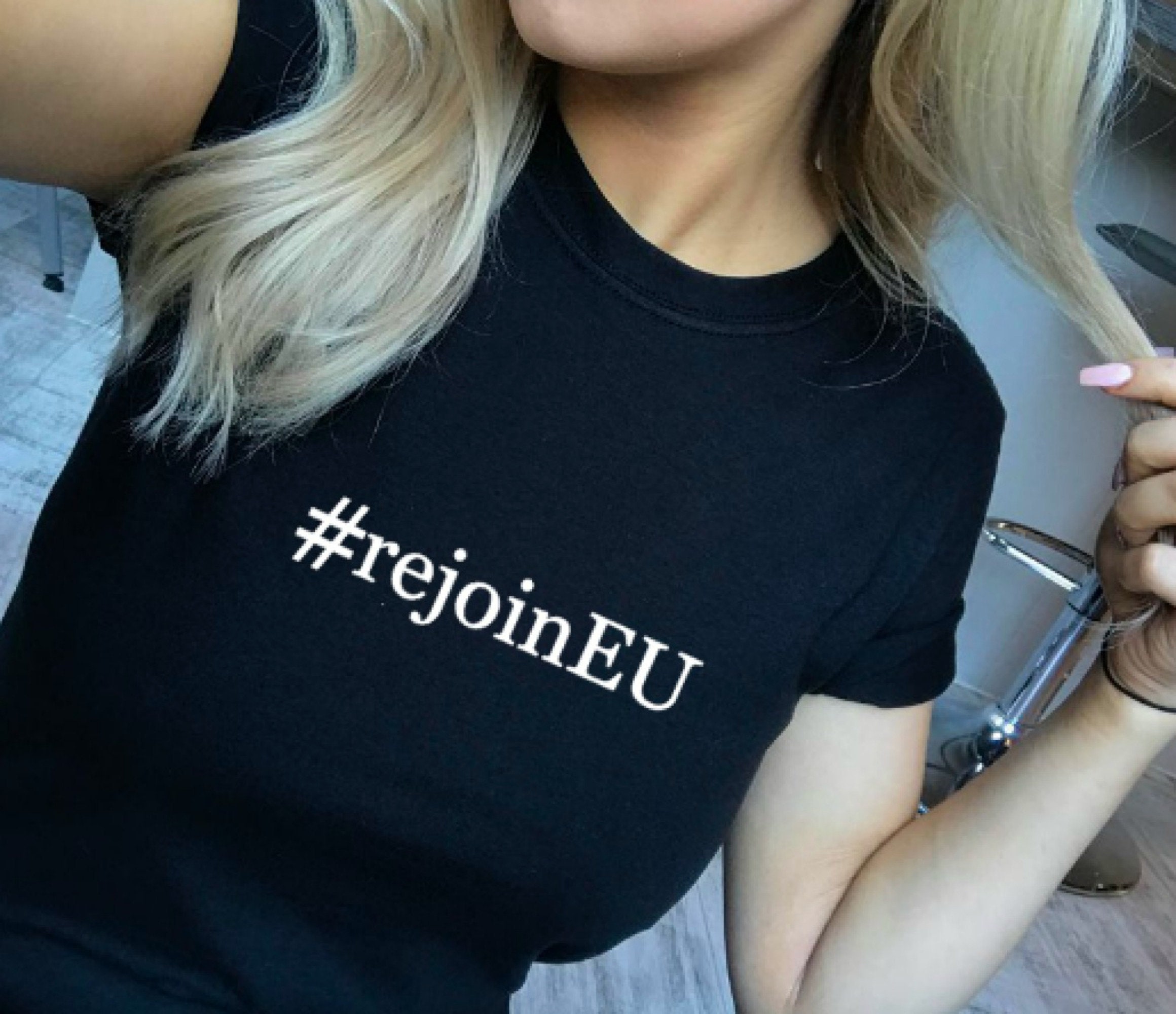 European style top t shirts