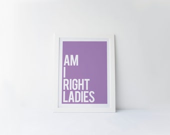 Mam rację Panie [Printed Digital plakat Print]