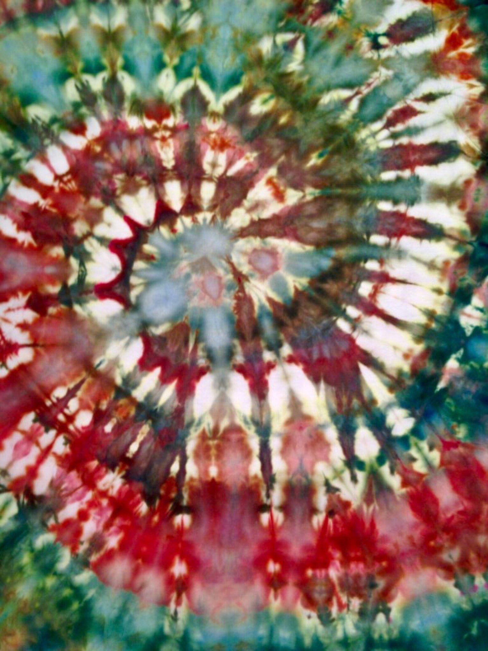 XL Spiral Mens Tie Dye Ice Dye Shirt Hand Dye Tie Dye T Shirt Etsy