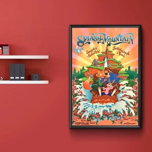 スプラッシュ マウンテン ポスター クリッター カントリー