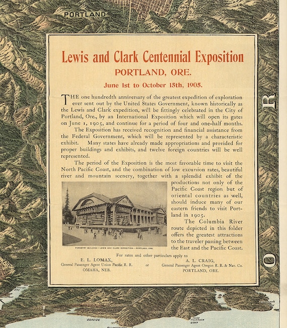 Home & Living OR Portland Lewis and Clark Centennial Exposition The ...