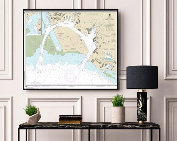 Nautical Charts of Honolulu Harbor, Oahu. 19367 Hawaii Nautical Charts of Honolulu Harbor, Oahu. 19367 Hawaii