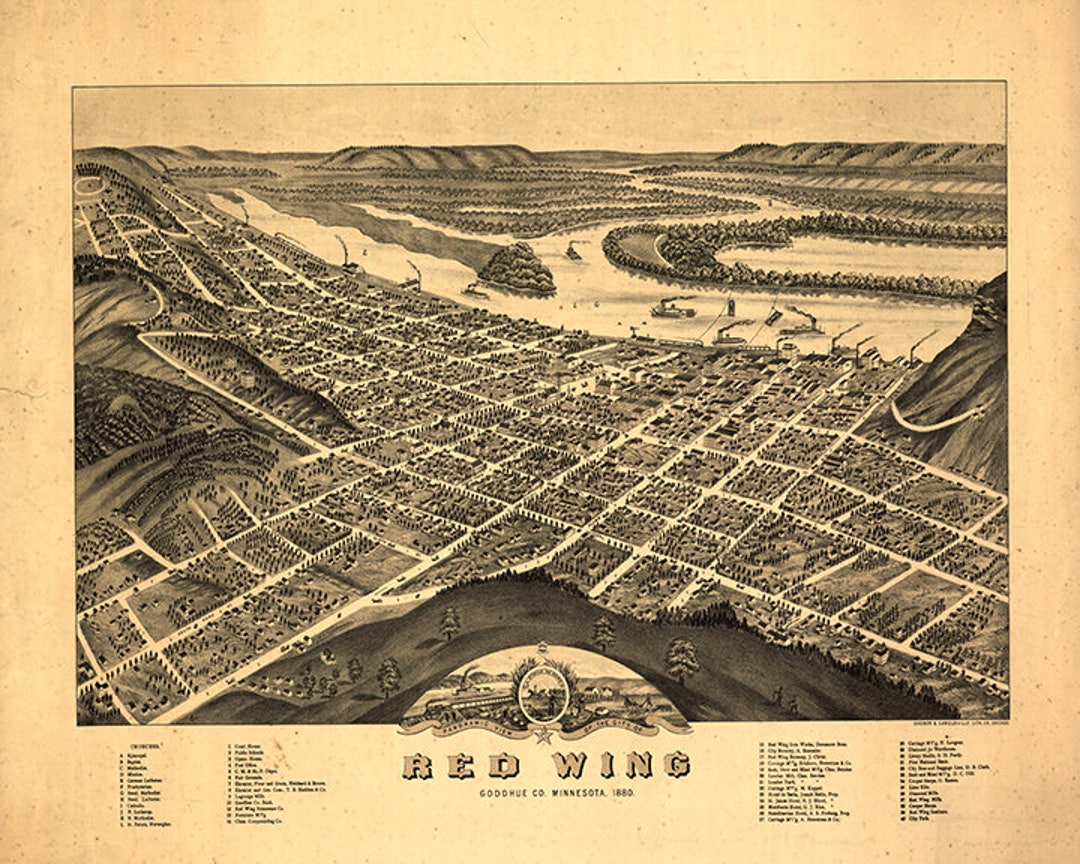 Rice's map of the city of St. Paul, Minnesota, 1880