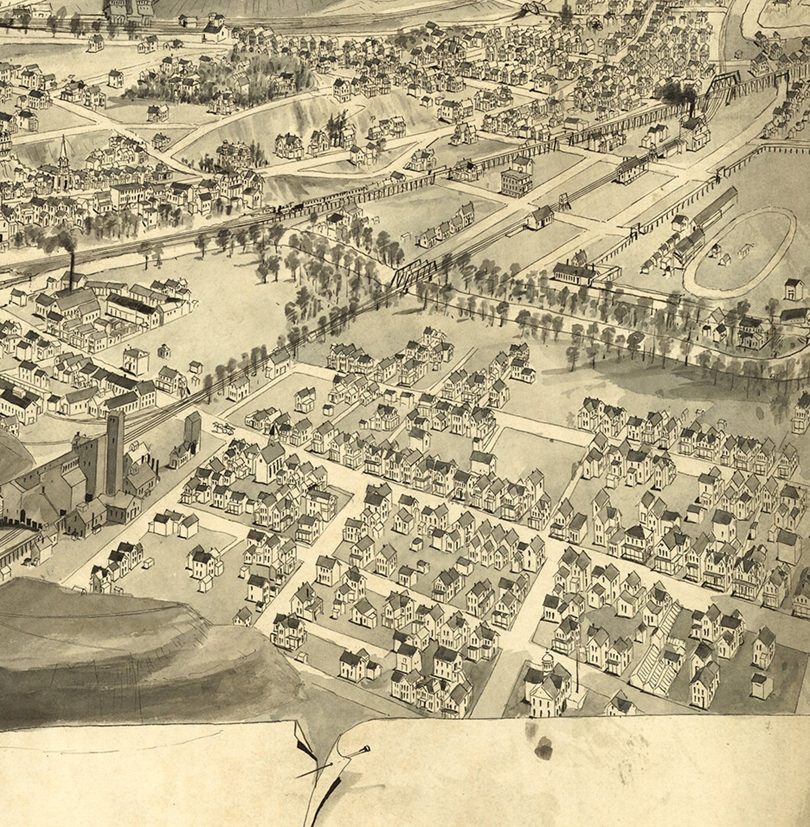 Map of Providence Lancaster Co. Pennsylvania 1892. Vintage Etsy