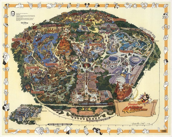 【アメリカで購入】Disney MAPS NEW 2025 Walt Disney World Theme Park Guide Maps 7 Current