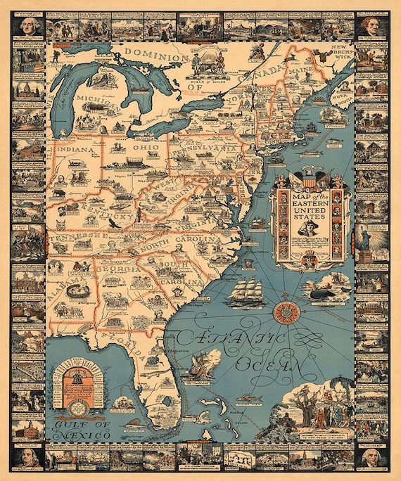 MAPPA ANTICA DATATA 1901 Mappa Politica Del Nord America Stati Uniti - Foto 9