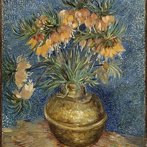 Les Fritillaires by Vincent Van Gogh Fine Art Reprint.