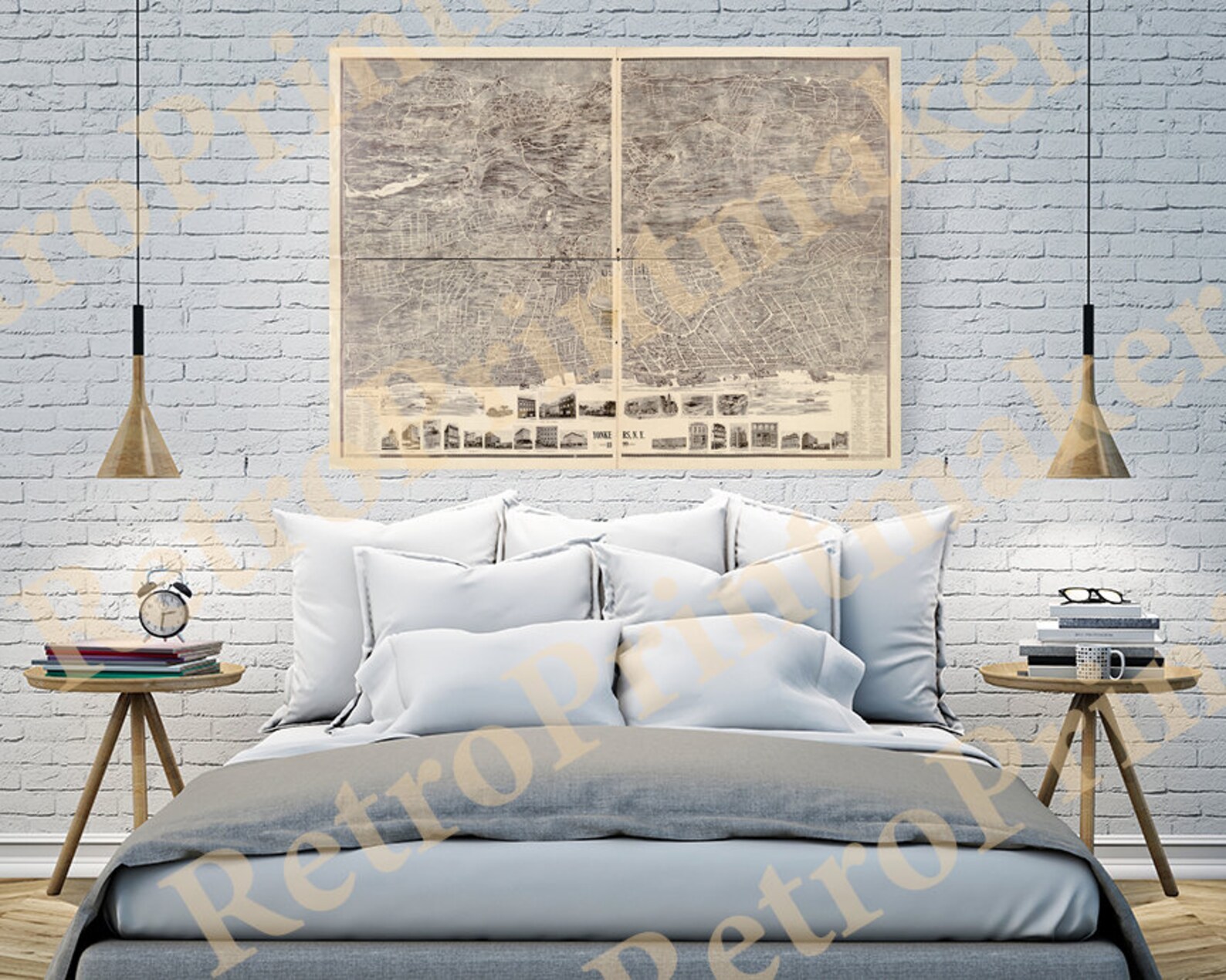 Yonkers Westchester Co. New York 1899. Landis and Hughes. Etsy