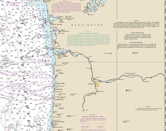 サンフランシスコからケープ・フラタリーまでの地図 NOAA 18007