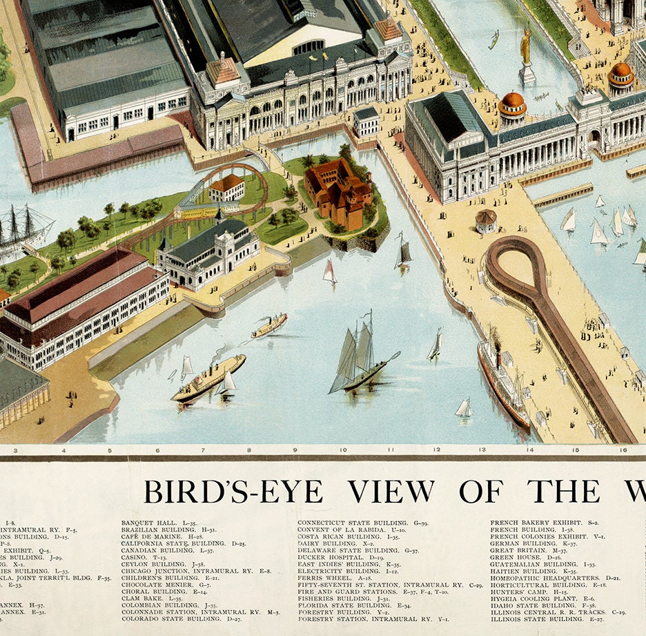 Chicago World's Columbian Exposition 1893, the 400th Anniversary of ...