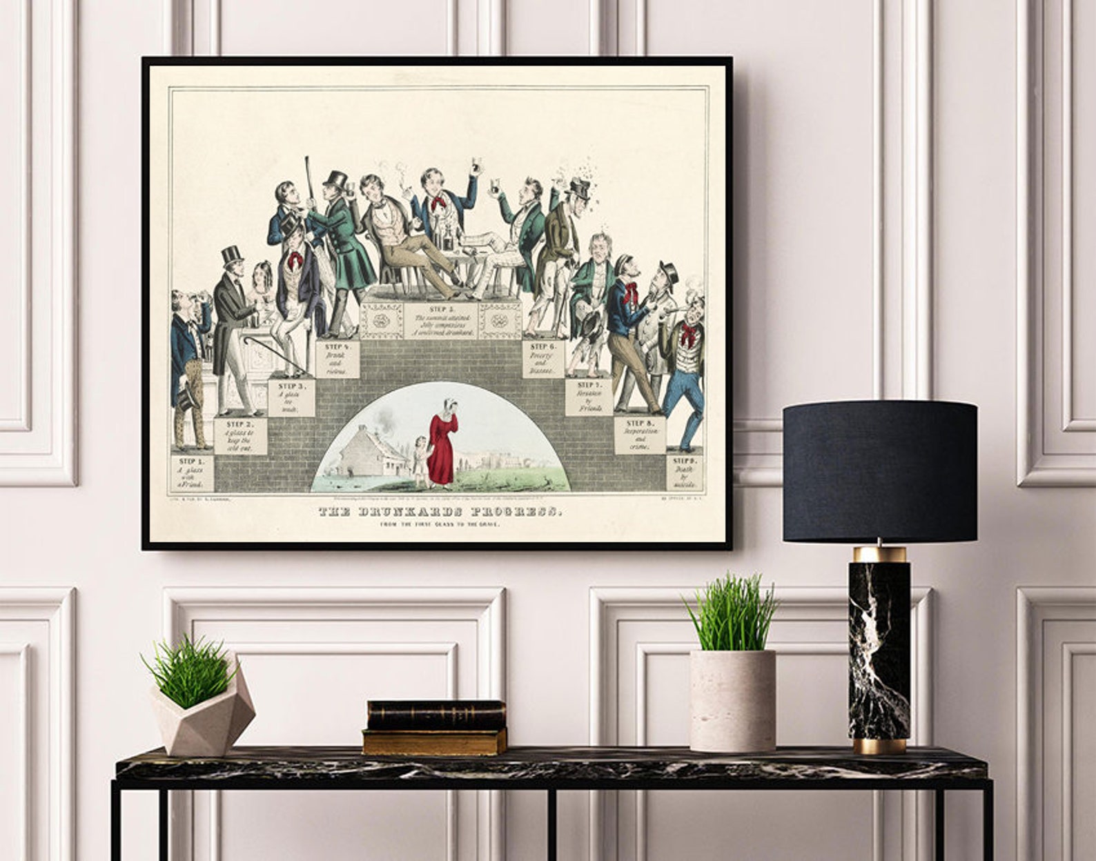 drunkards-progress-by-nathaniel-currier-print-poster-vintage-home