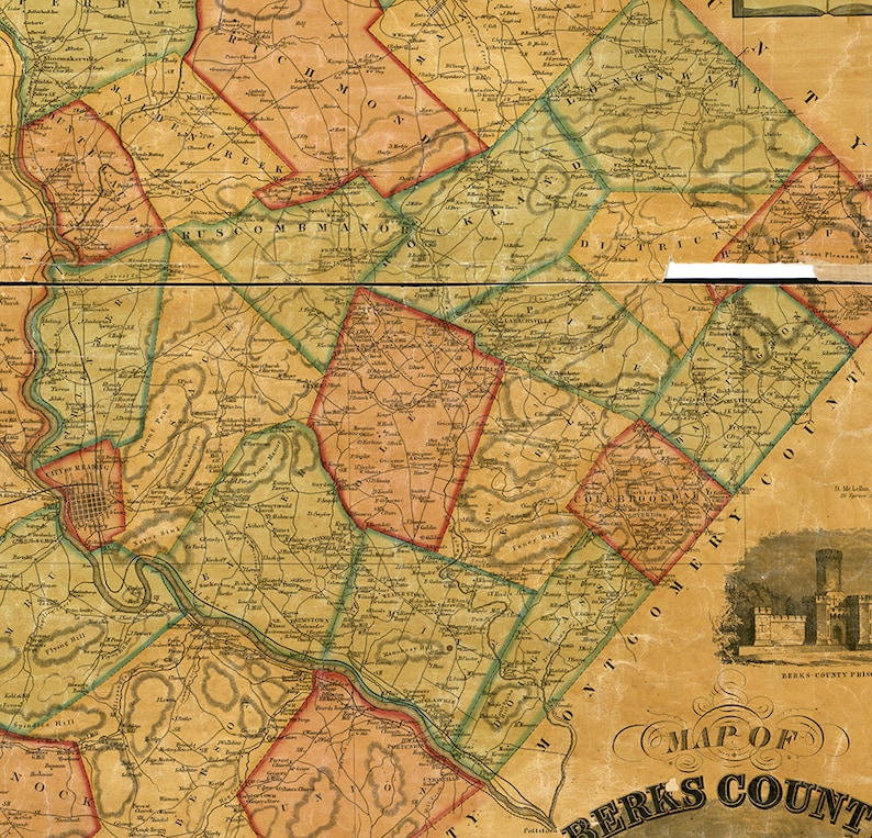 Berks County Map