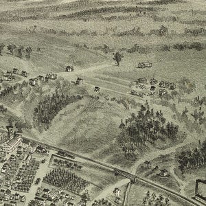Map of Monaca, Beaver Co., Pennsylvania, PA 1900. Restoration Hardware ...