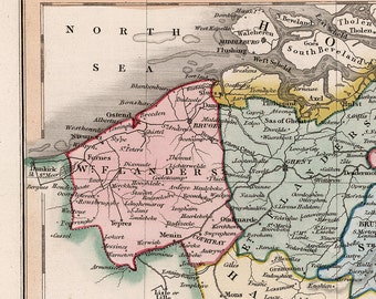 Cartes anciennes de la Belgique (collection de la Bibliothèque Royale