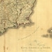 Map of Ireland, 1797 : Civil and Ecclesiastical. Vintage Reproduction