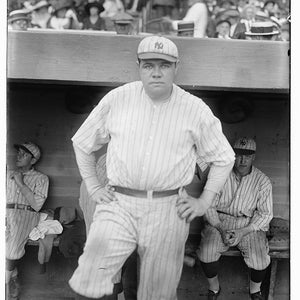 Babe Ruth, New York AL (baseball) réimpression antique