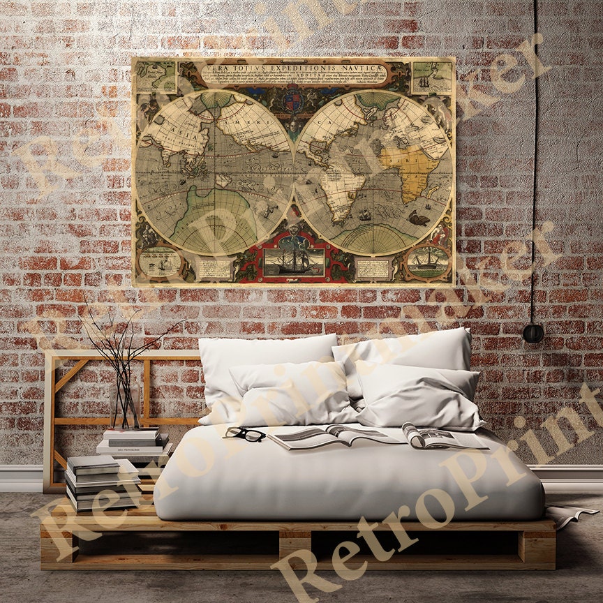 世界探検地図 - ヴェラ・トティウスの航海探検地図、フランシス