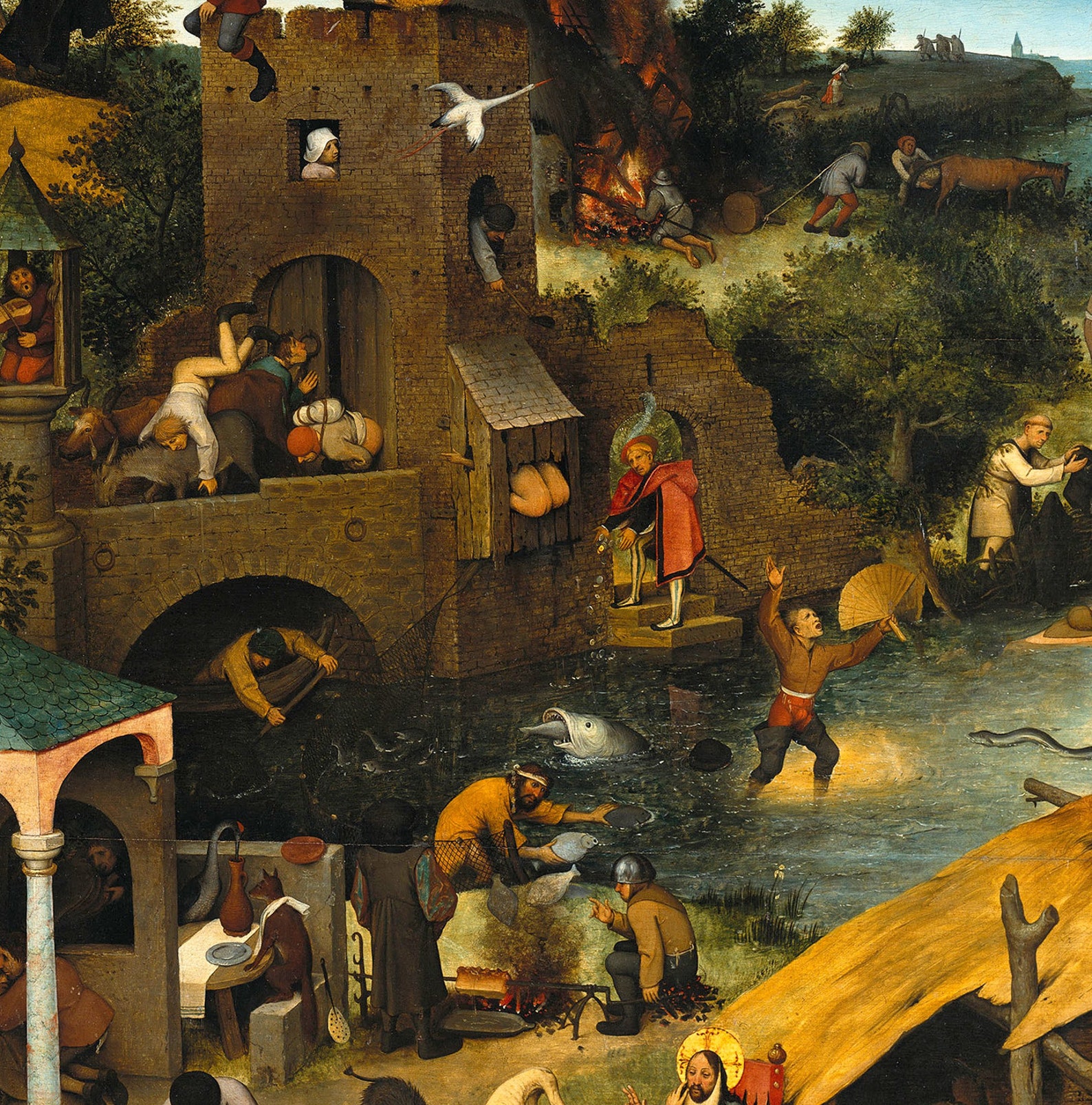 Нидерландские пословицы картина описание