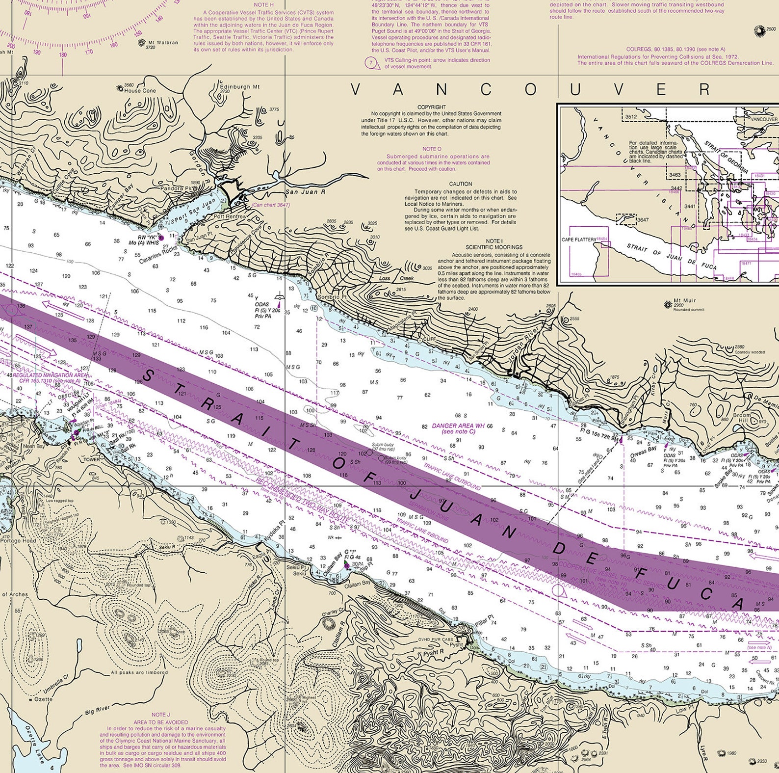 Noaa Marine Forecast Strait Of Juan De Fuca - 907c5cq