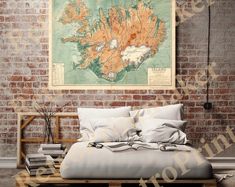 英国オックスフォードの地図。レストレーション・ハードウェア社製