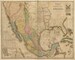 Map of Mexico, Mapa de los Estados Unidos de Méjico, 1847. Vintage restoration hardware home Deco Style old wall reproduction map print. 