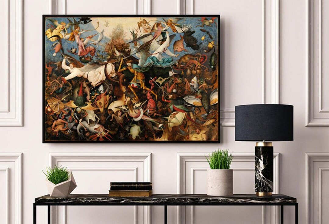 Pieter Bruegel the Elder The Fall of the Rebel Angels Reproduction