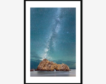 Pfeiffer Beach / Key Hole Rock / Big Sur California / Above Bed Decor / Seaside Decor / California Artwork / Inspiring Wall Art