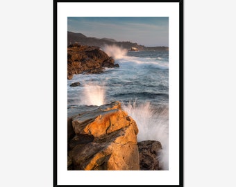 Crashing Waves / Point Lobos / Ocean Artwork / Big Sur Photography / West Coast Art / Seaside Decor / Inspiring Wall Art / Home Decore